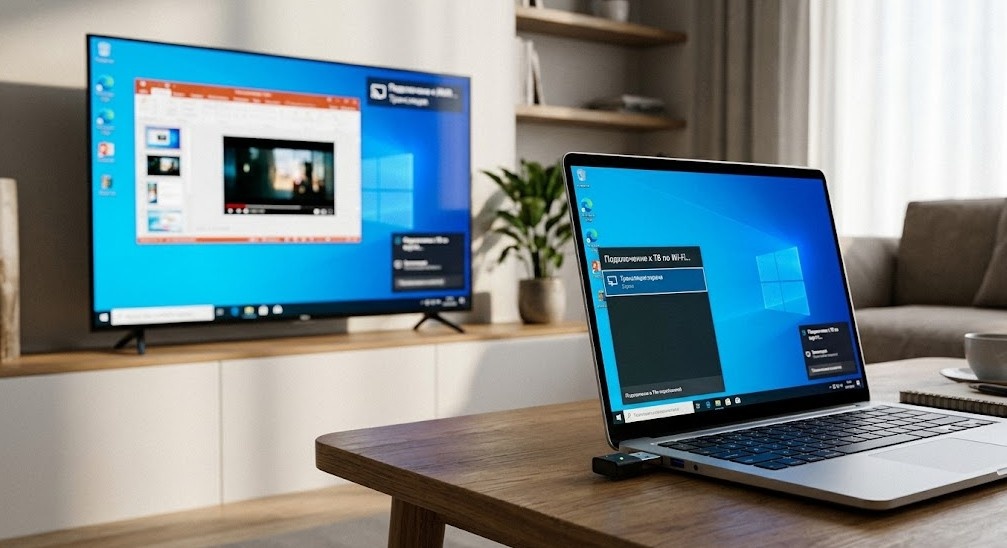 Как подключить ноутбук к телевизору по HDMI и Wi-Fi: если нет изображения или звука - Изображение 5